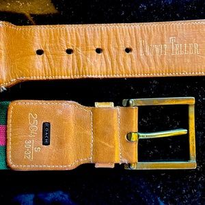 Vintage Coach Belt